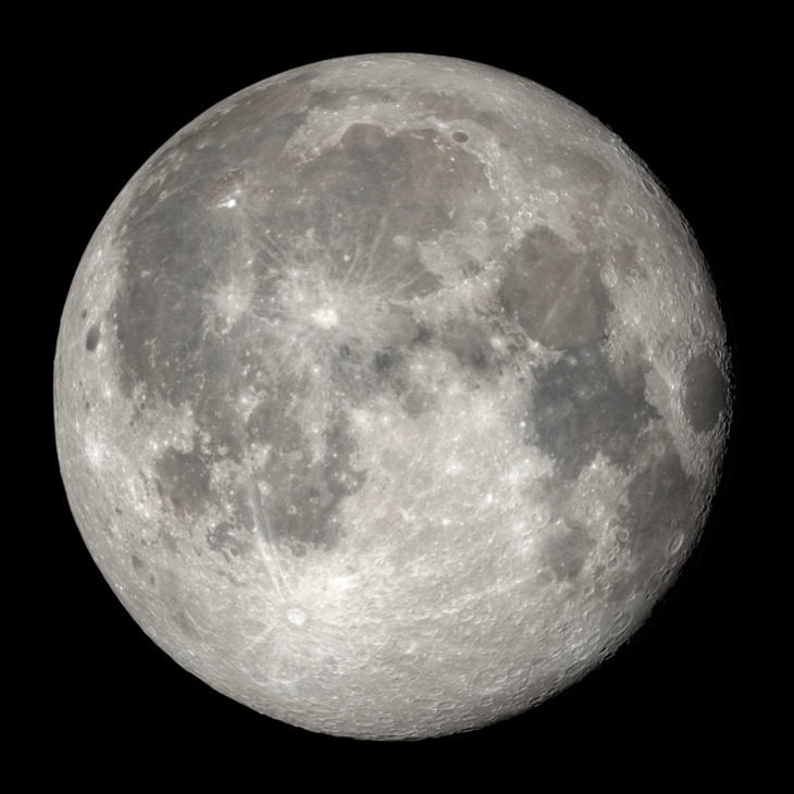 Waning Gibbous, approximately 17.1 days into the lunar cycle