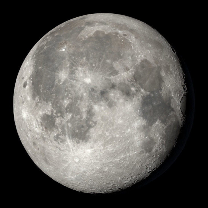 Waning Gibbous, approximately 18.0 days into the lunar cycle