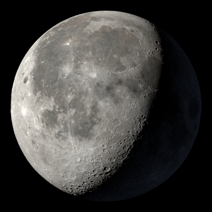 Waning Gibbous, approximately 21.0 days into the lunar cycle